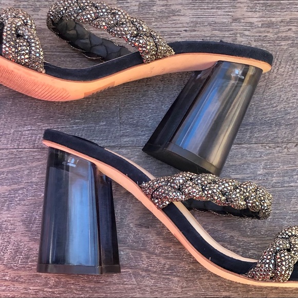 Antonio Melanie {Brea} Rhinestone Dress Mule - Picture 5 of 8